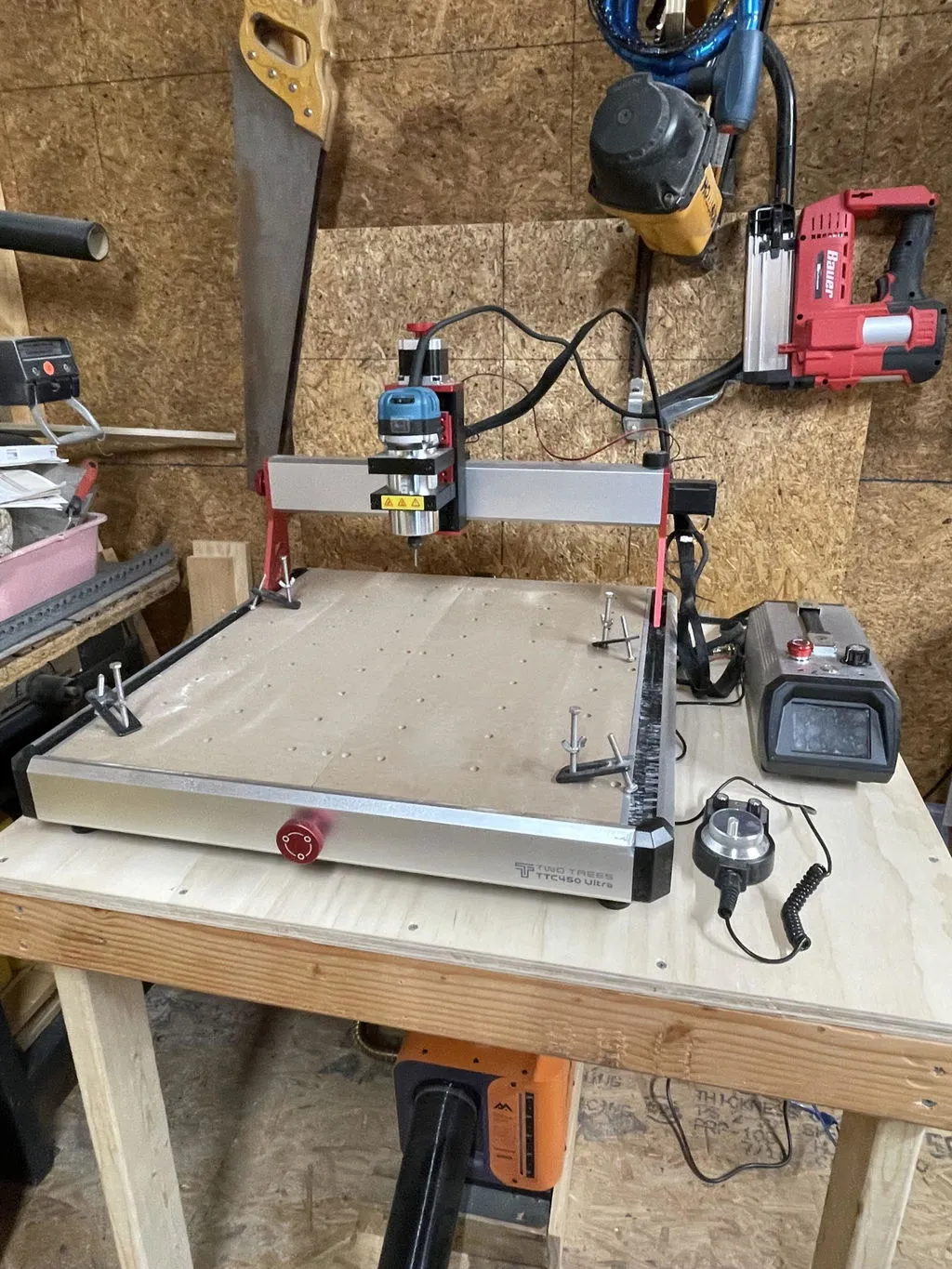 TWO TREES TTC450 Ultra CNC Fræser 800W + 4. Akse