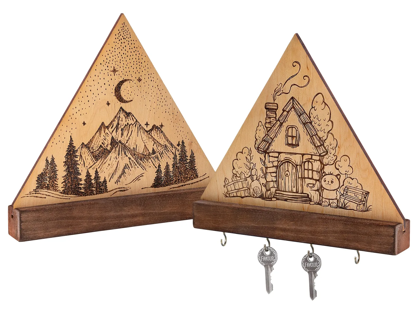 BeaverCraft Key Holder brændesæt træ nøgleholder 30W