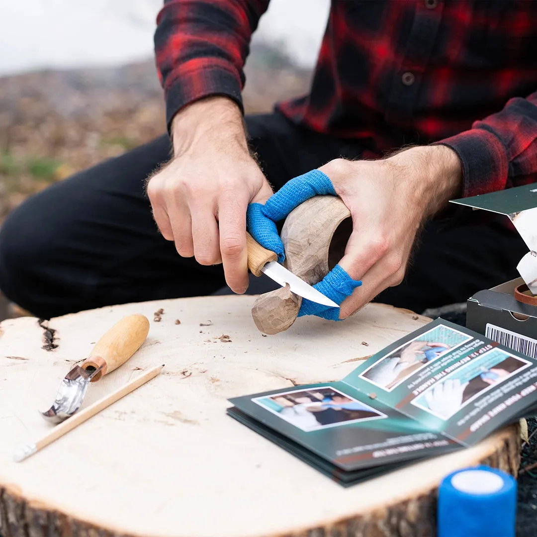 BeaverCraft DIY07 Kuksa snittesæt valnød trækop
