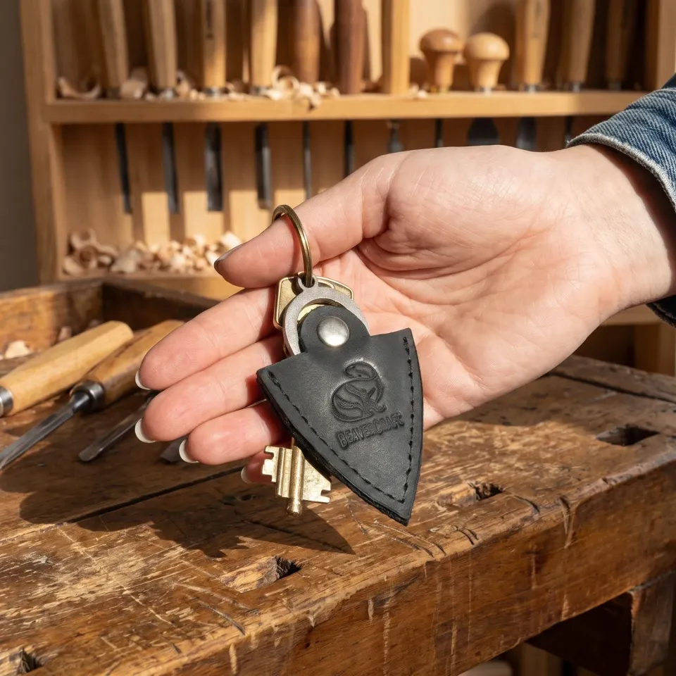 BeaverCraft PK1 nøglekniv i rustfrit stål