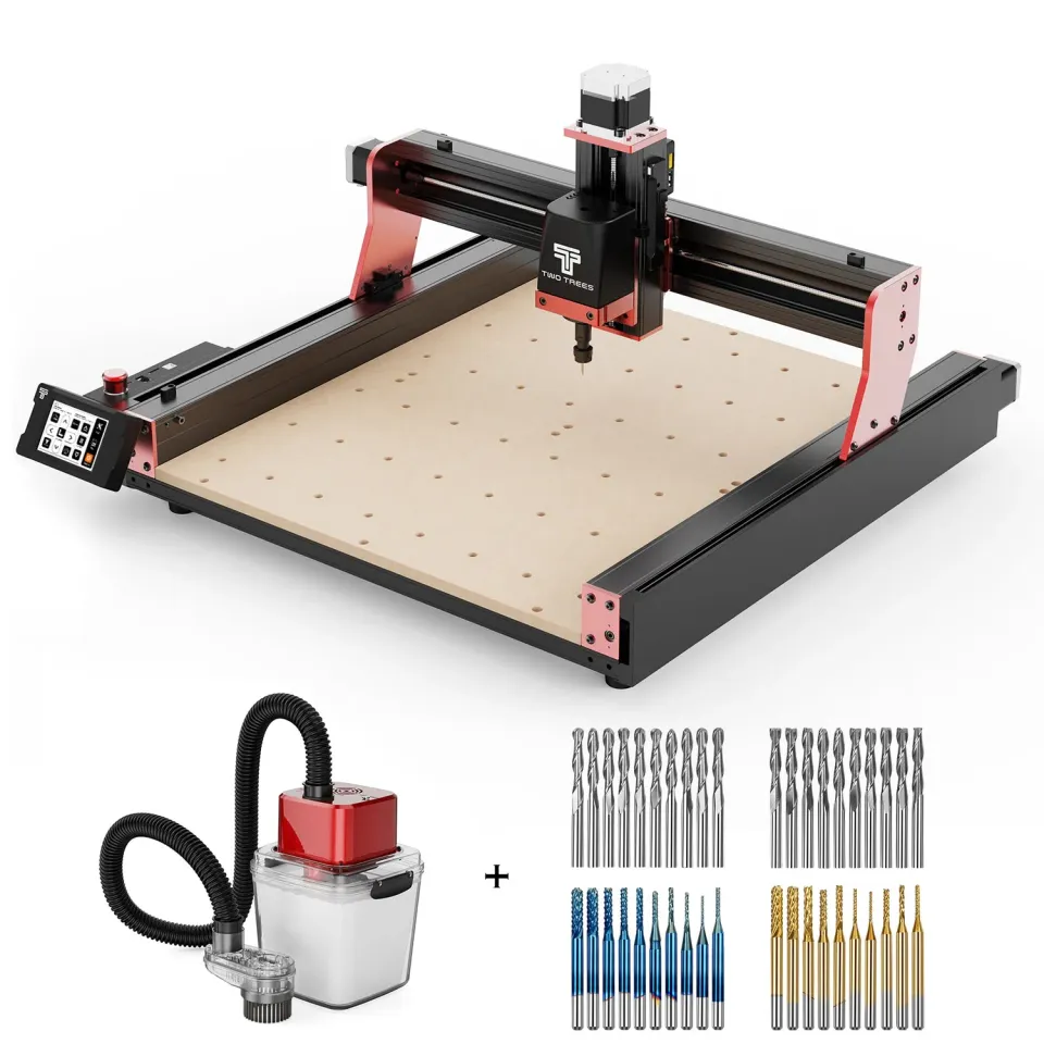 Two Trees TTC450 Pro CNC-fræser + M1 + stål EU