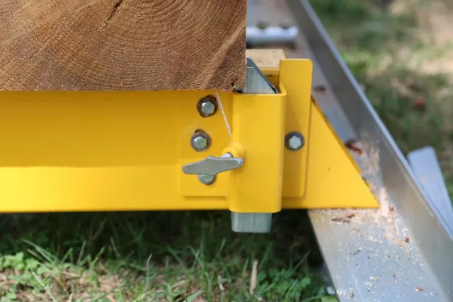 Frontier Sawmills tømmerstøtte enkelt kort+lang stål