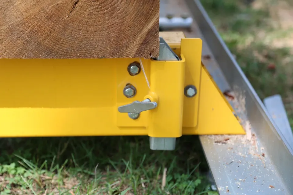 Frontier Sawmills tømmerstøtte enkelt kort+lang stål