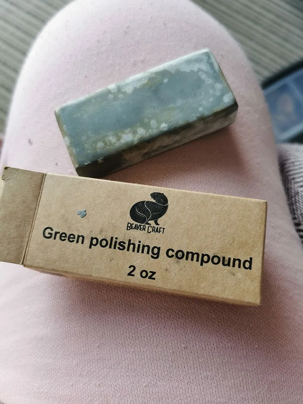 BeaverCraft polerpasta grøn 20-25 g strop