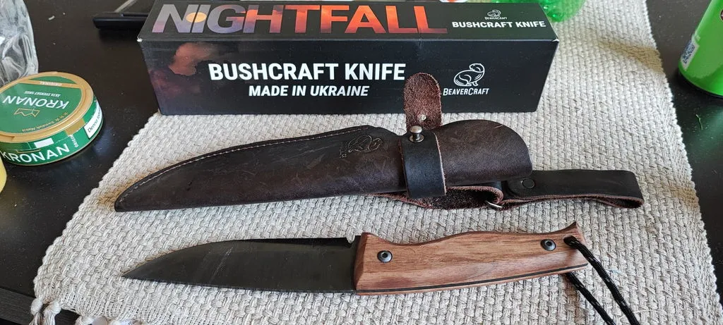 BeaverCraft BSH3 Nightfall bushcraftkniv højre