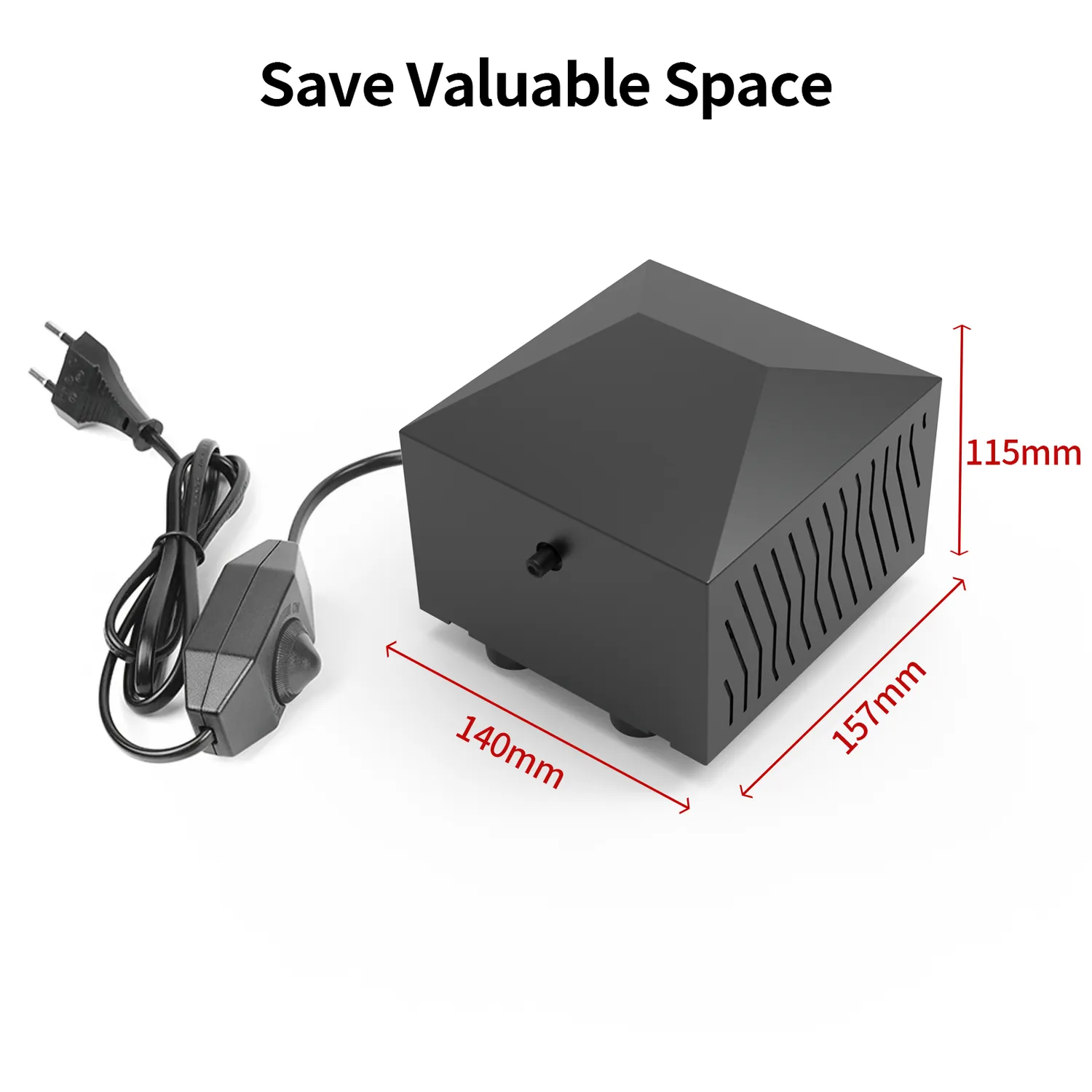 TWO TREES P2 air assist pumpe EU-stik 25 l/min