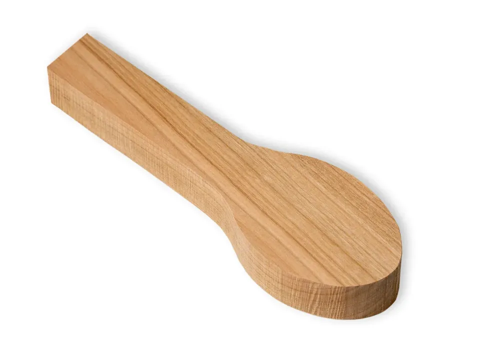 BeaverCraft B7 spiseske træemne kirsebær 165 mm