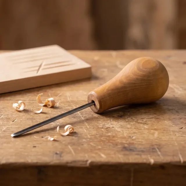 BeaverCraft Palm V-jern sweep 12, 2 mm kulstål