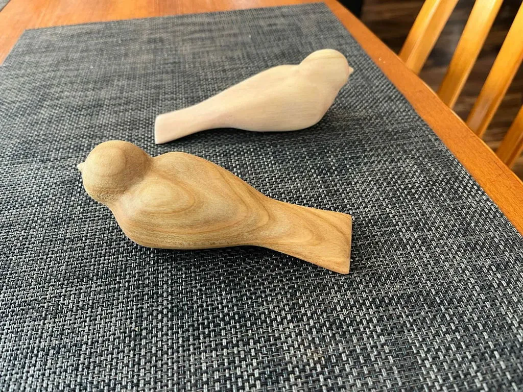 BeaverCraft DIY01 snittekit træfugl Standard kirsebær
