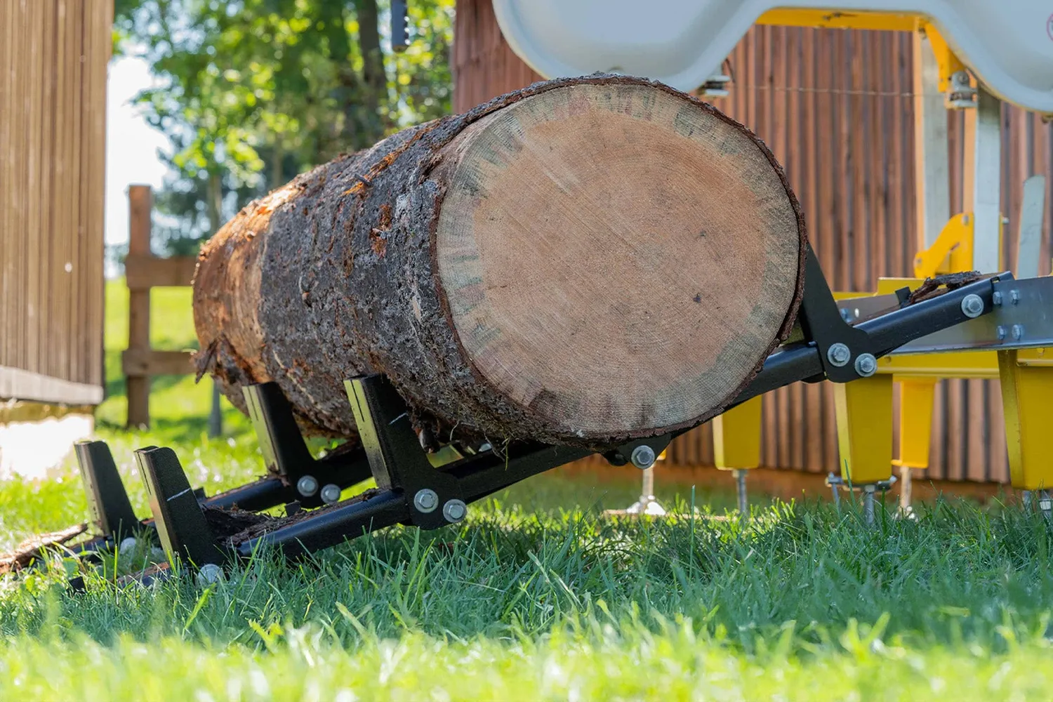Frontier Sawmills OS18 pålæsningssæt ramper kvist