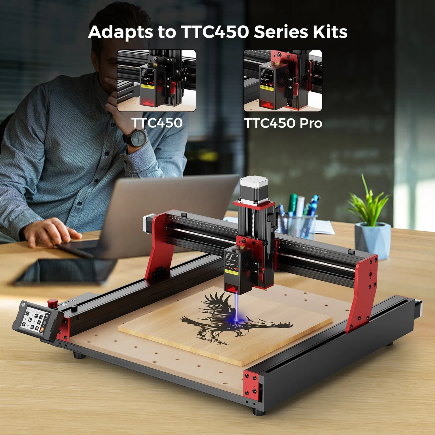 Two Trees TC20 20W lasermodul til CNC-fræser