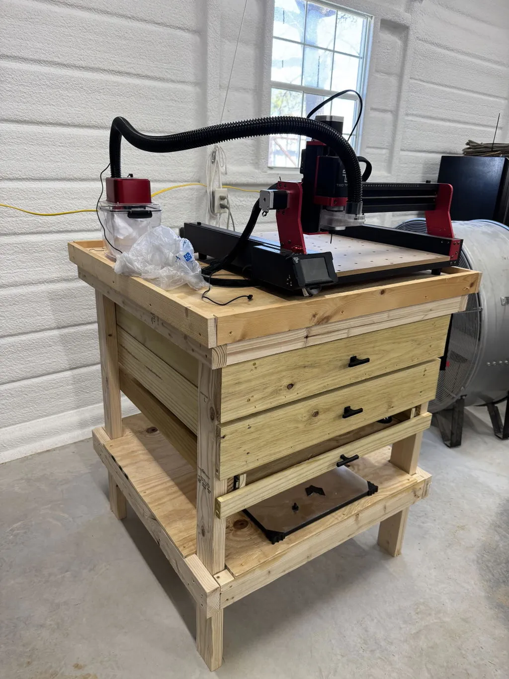 Two Trees honeycomb arbejdsbord 420x420 mm laser