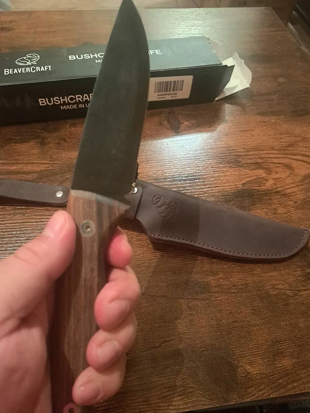 BeaverCraft BSH3 Nightfall bushcraftkniv højre