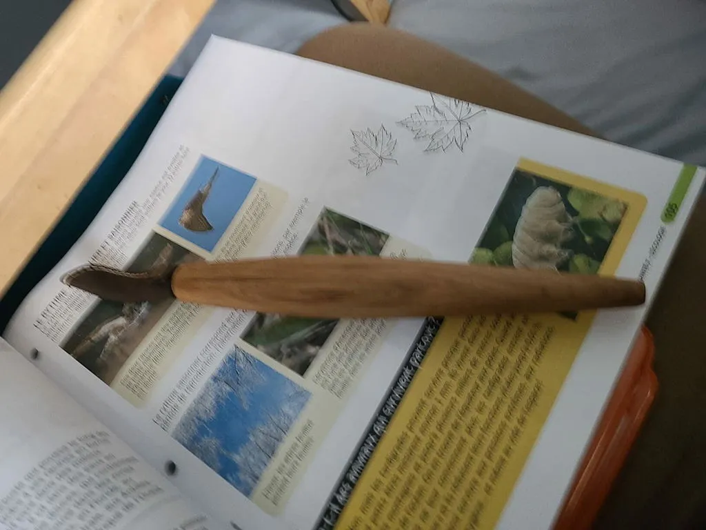 BeaverCraft skekniv kroget langt skaft højrehånd