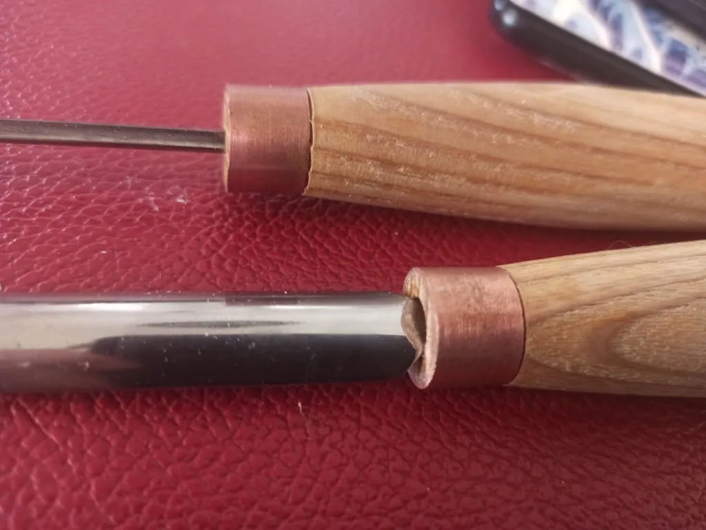 BeaverCraft Compact huljern sweep 9, 10 mm kulstål