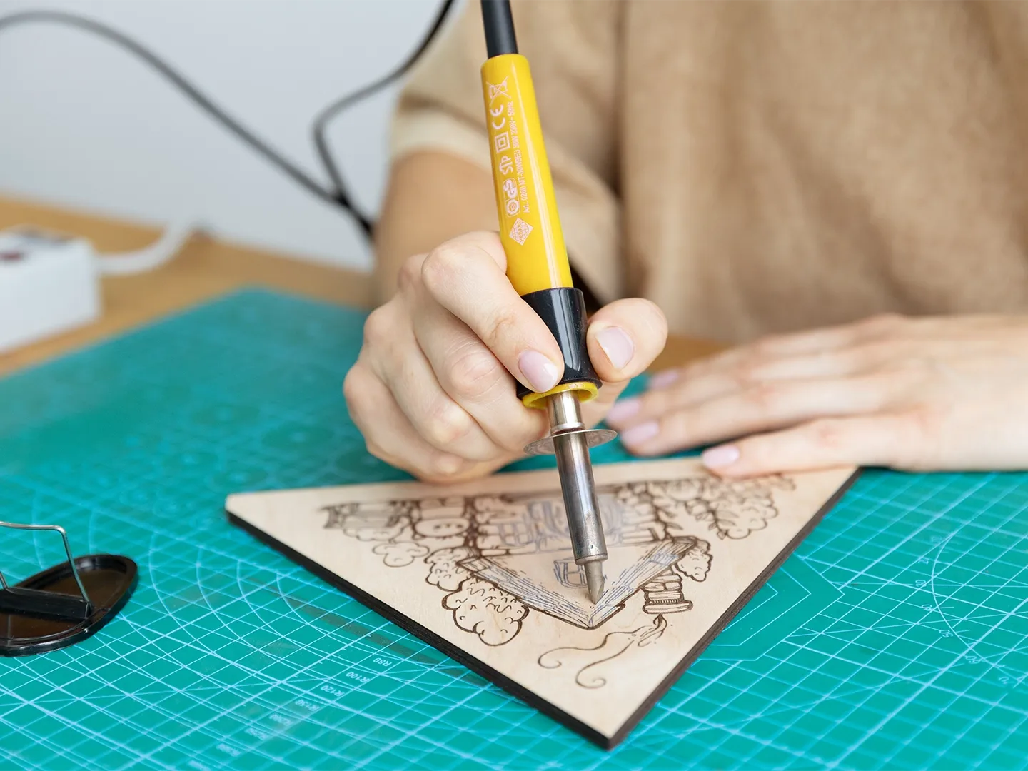 BeaverCraft Key Holder brændesæt træ nøgleholder 30W