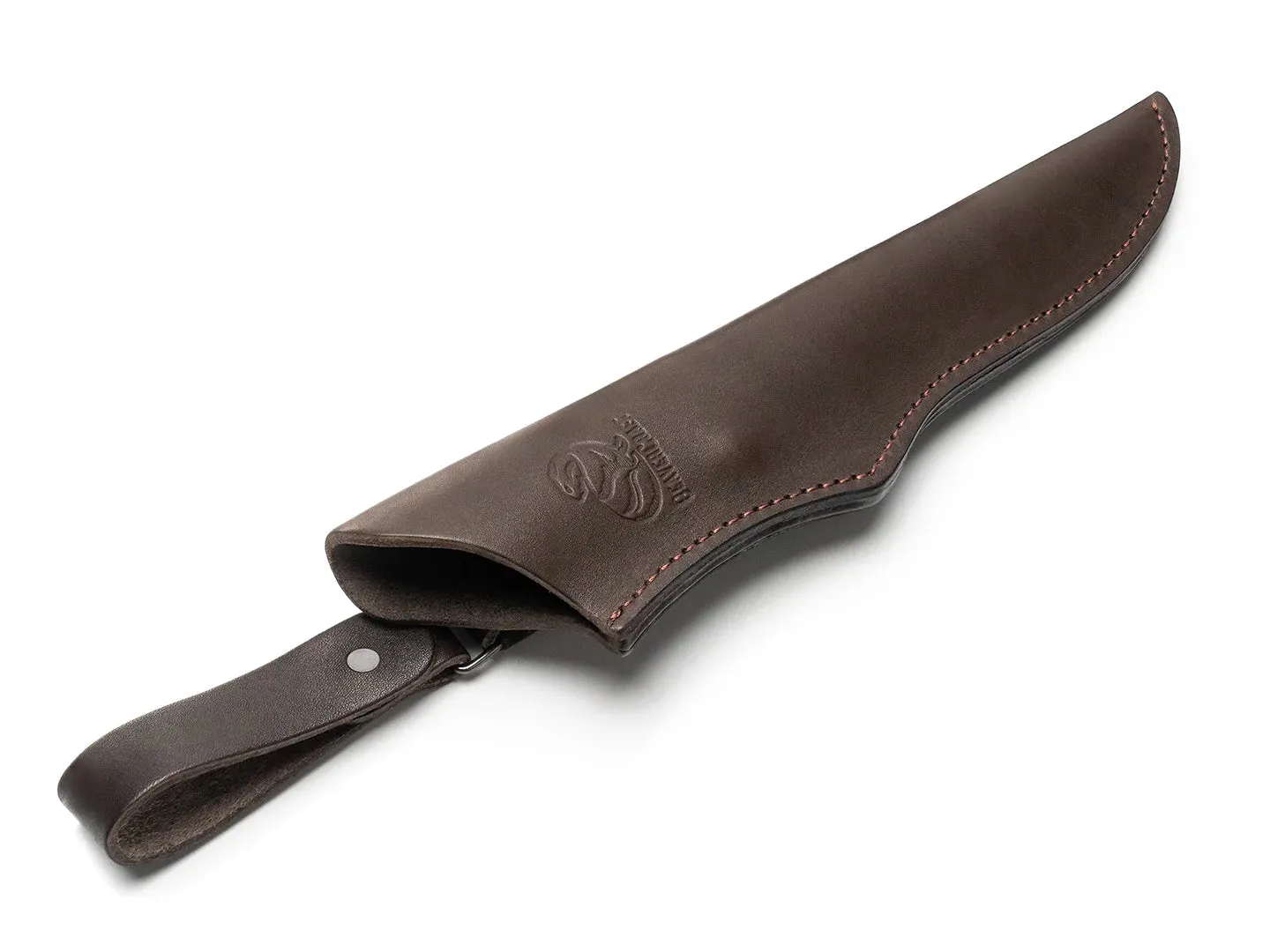 BeaverCraft Dune knivskede læder mørkebrun