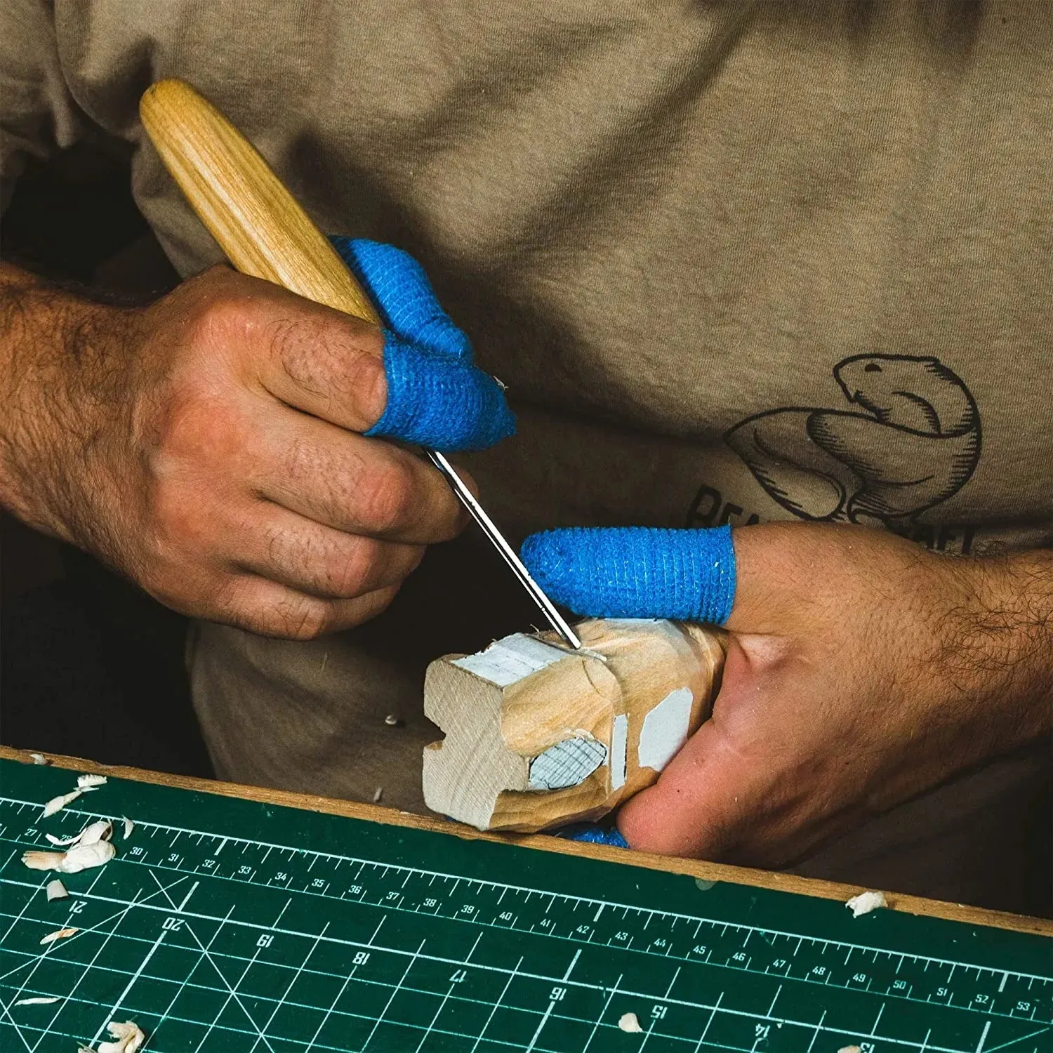 BeaverCraft NCT6 fingerbeskyttelse tape 6 ruller