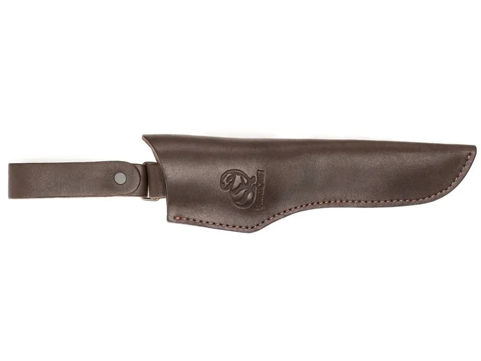 BeaverCraft SH-BSH2 knivskede læder mørkebrun 205 mm
