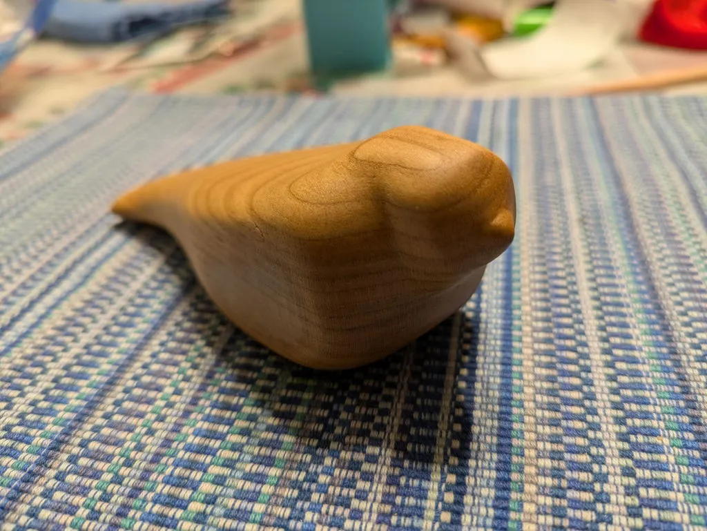 BeaverCraft DIY01 snittekit træfugl Standard kirsebær