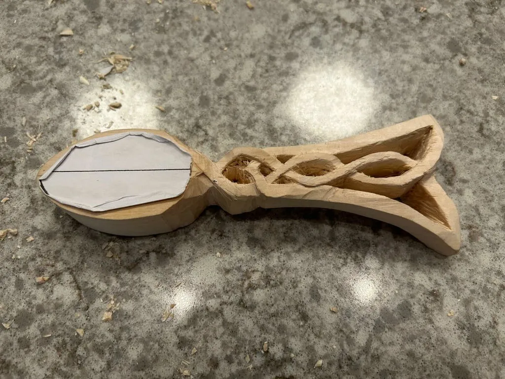 BeaverCraft DIY04 ske skæresæt træ 11 dele kærlighedsske