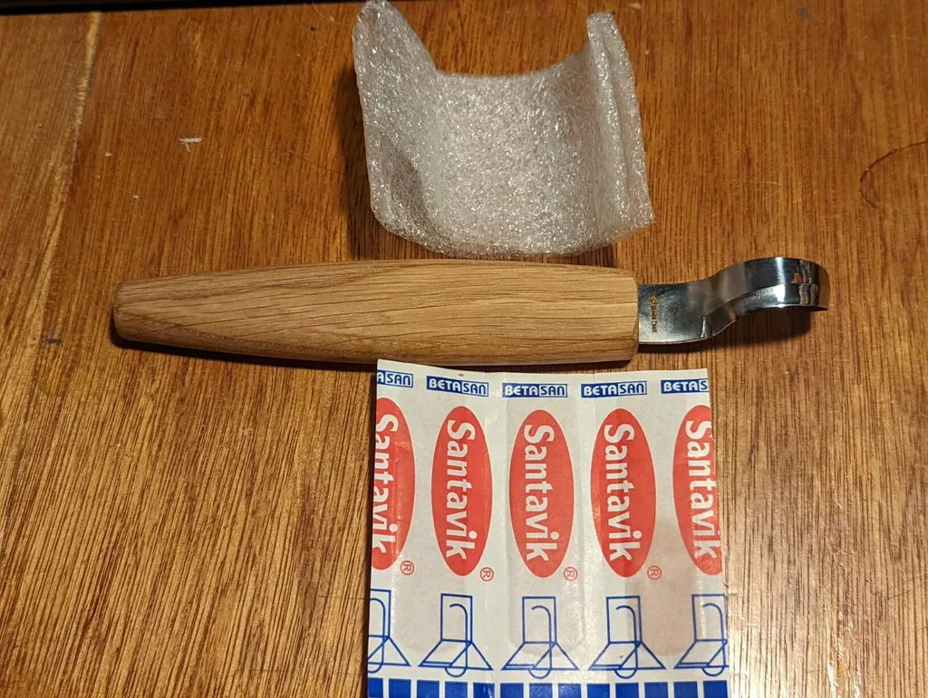 BeaverCraft SK1 ske-kniv 25 mm til blødt træ