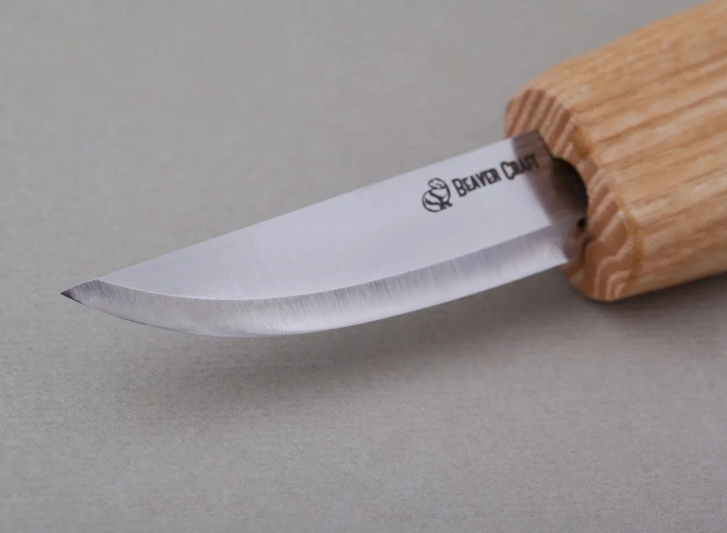 BeaverCraft C1 sloyd snittekniv lille allround blødt træ