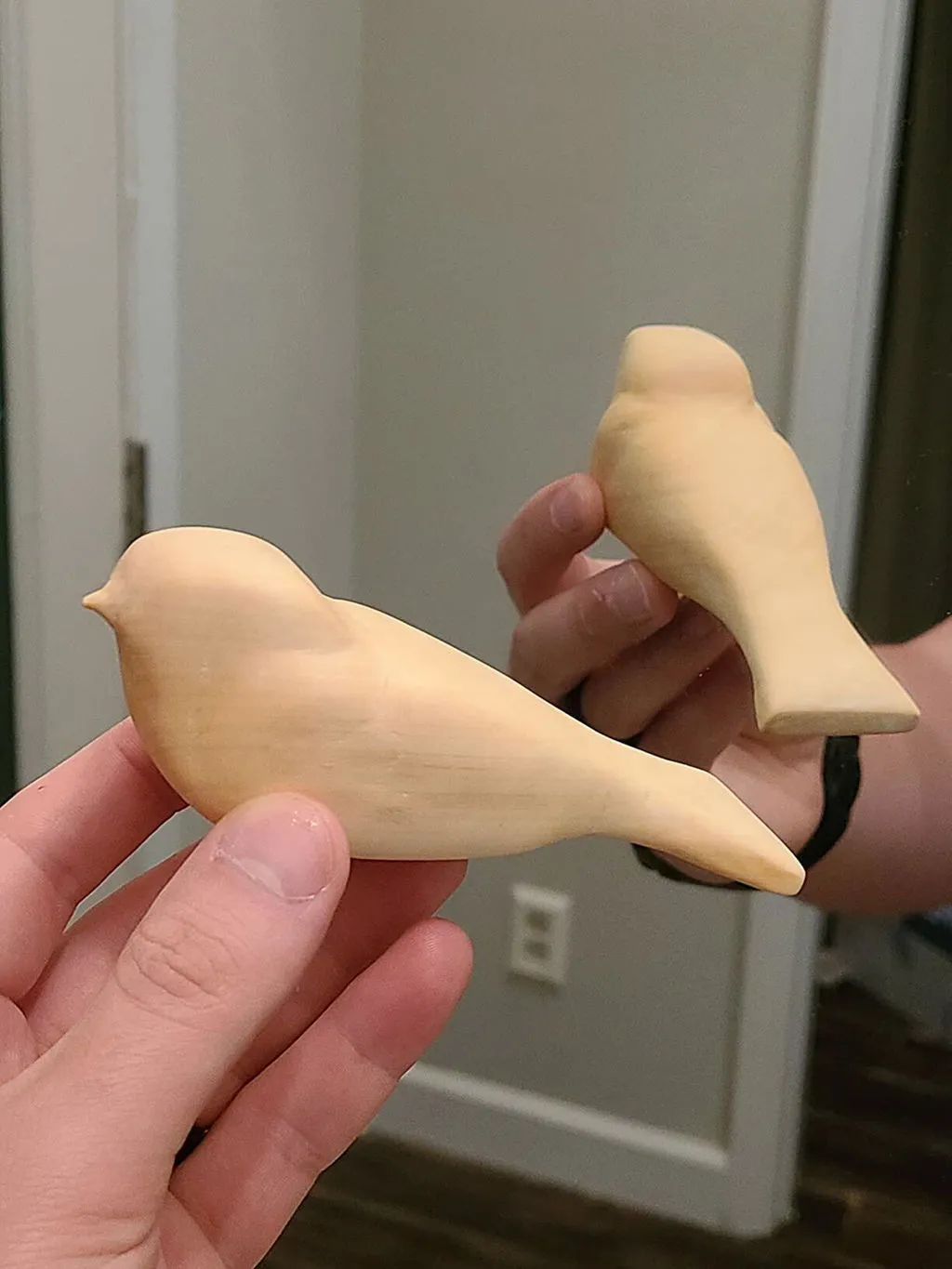 BeaverCraft DIY01 snittekit træfugl Standard kirsebær