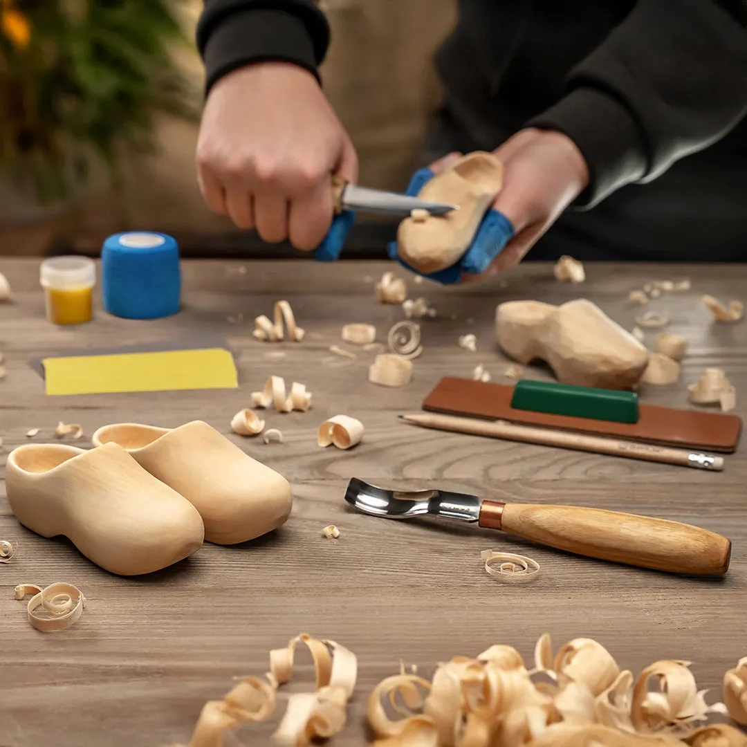 BeaverCraft DIY10 træsko snittesæt komplet