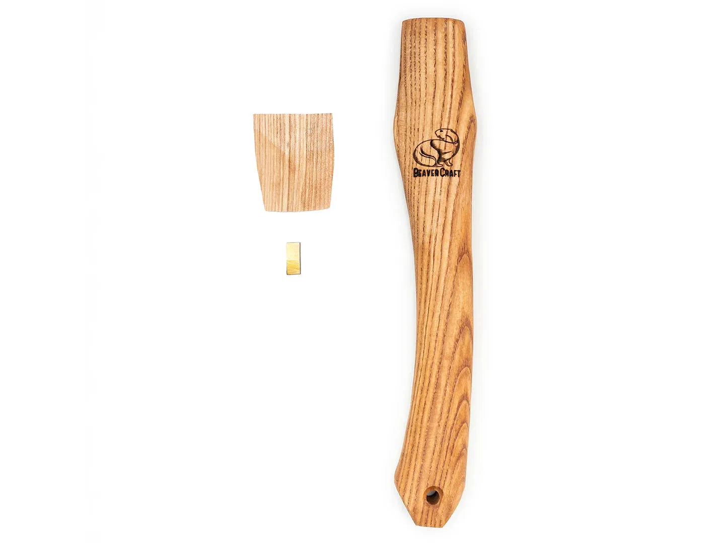 BeaverCraft AX2 skaft til snitteøkse asketræ 295 mm