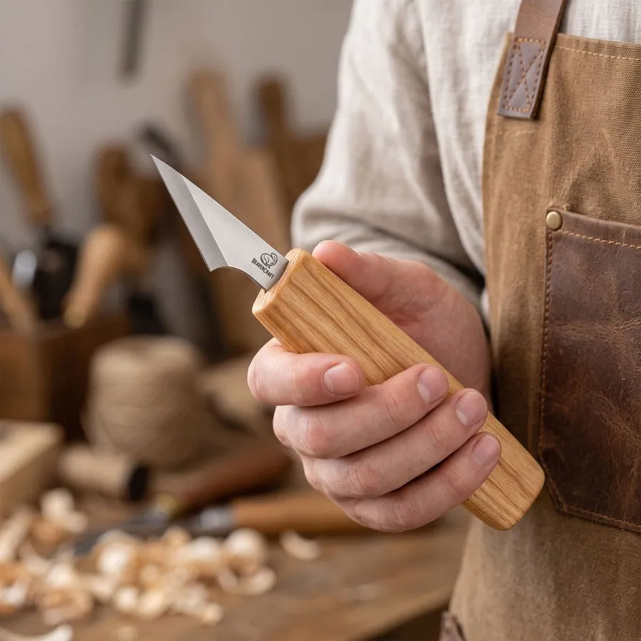 BeaverCraft C11S chip snittekniv lille klinge 45 grader