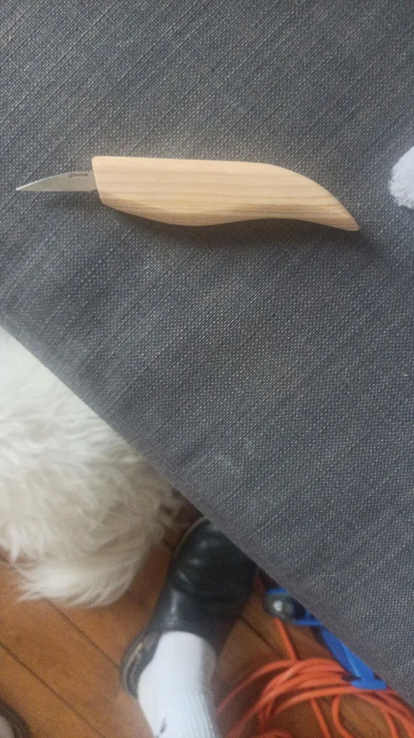 BeaverCraft C15 detaljekniv fin spids ask