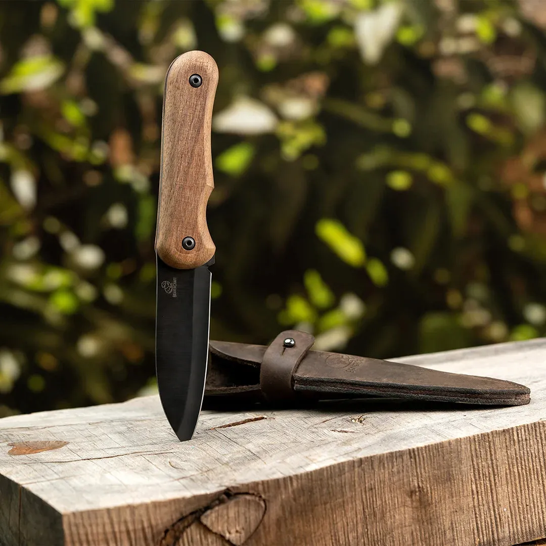 BeaverCraft Shadow BSH5 bushcraftkniv sort compact