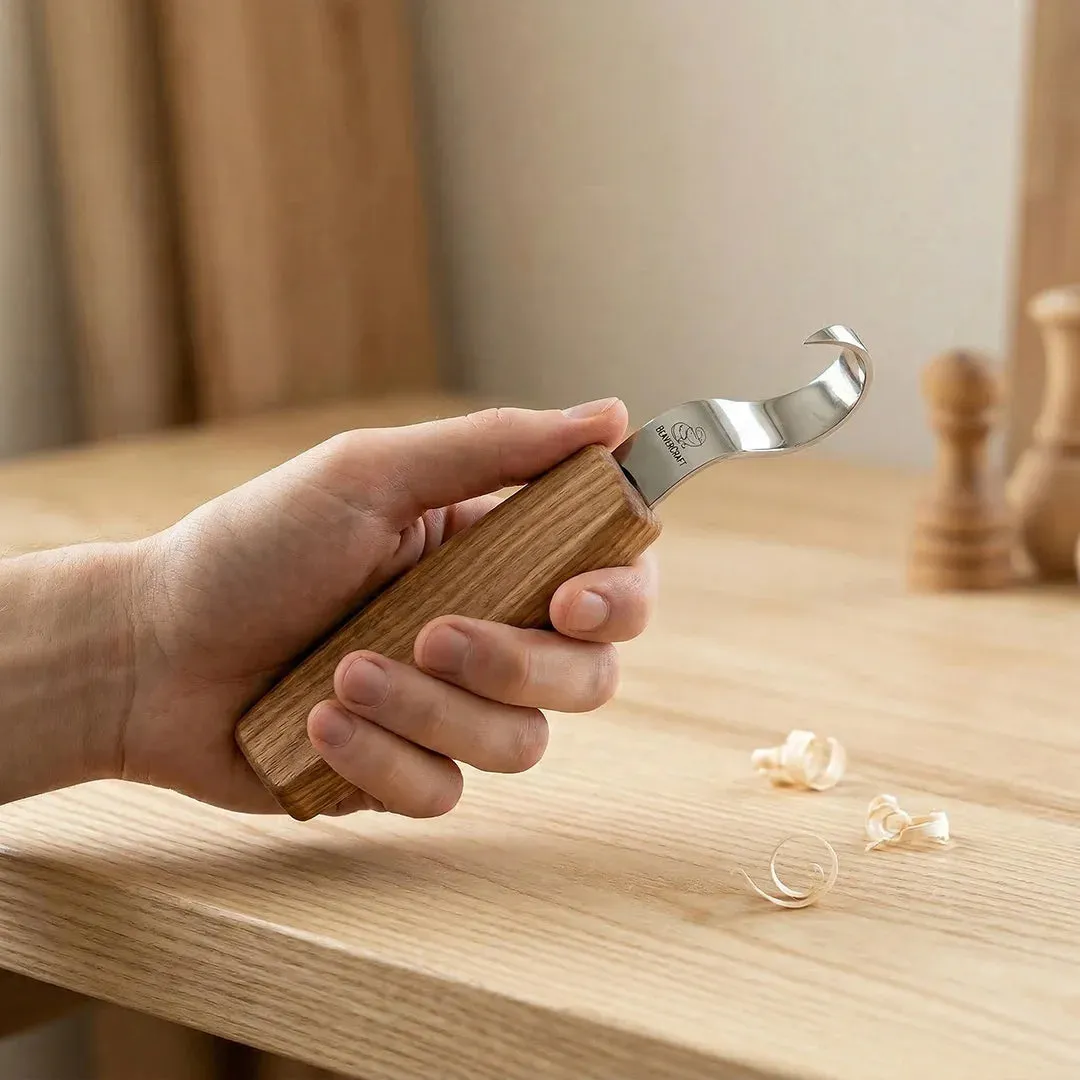 BeaverCraft SK1L skekniv venstrehåndet 25 mm kulstål