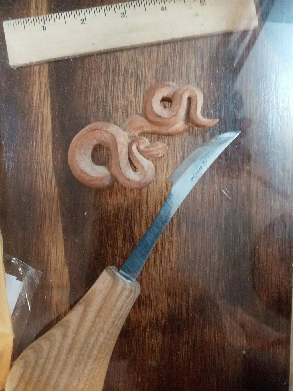 BeaverCraft C17P snittekniv palmegreb kulstofstål buet