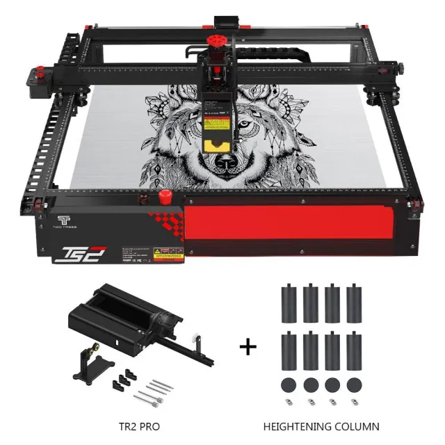 Two Trees TS2-20W lasergravør TR2 Pro EU bundle