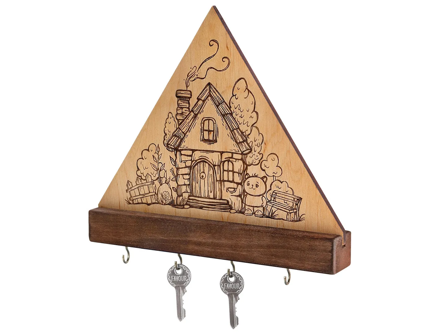 BeaverCraft Key Holder brændesæt træ nøgleholder 30W