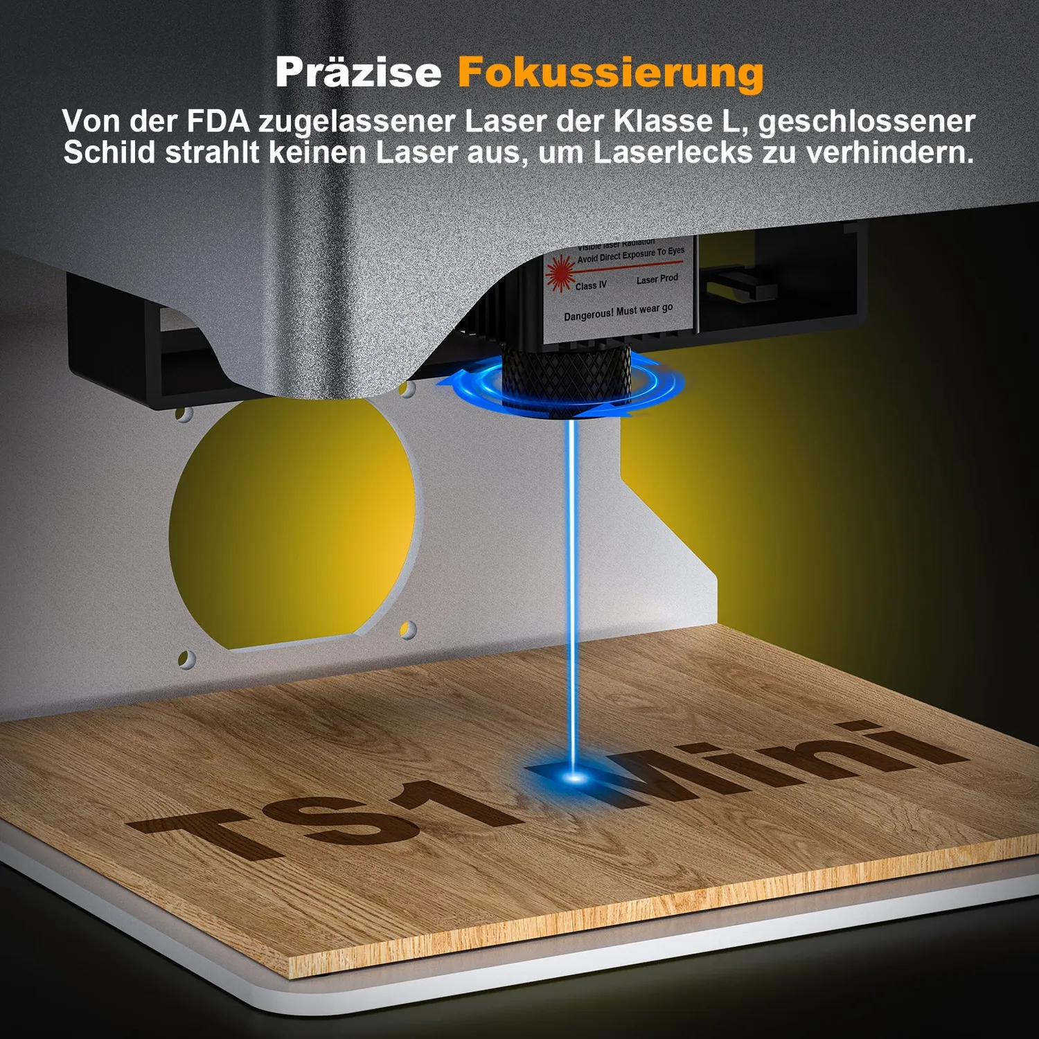WeCarver TS1 minigraver laser graveringsmaskine kompakt