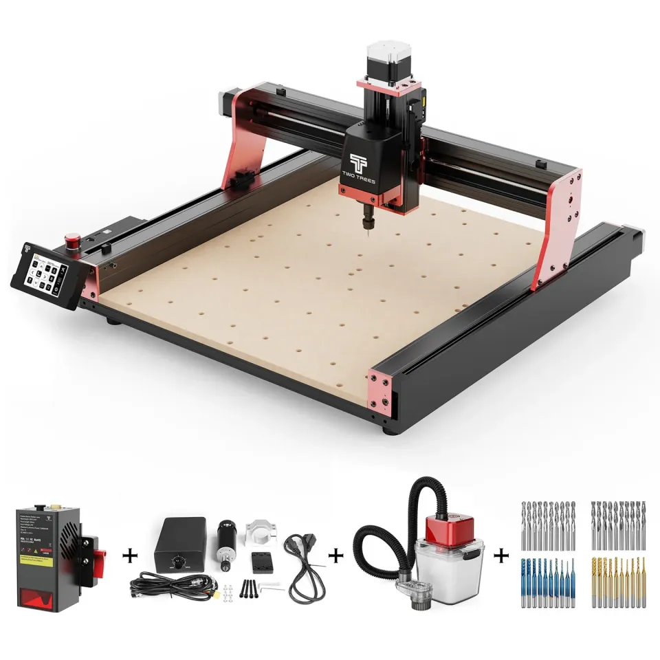 TWO TREES TTC450 PRO CNC-fræser komplet sæt TC20