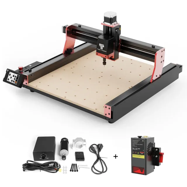 Two Trees TTC450 Pro CNC fræser 500W + TC20 laser EU