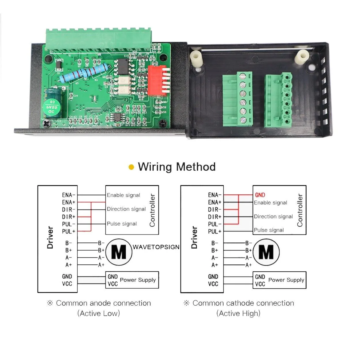 Two Trees TB6600 stepperdriver Nema 17/23 4A 1 stk