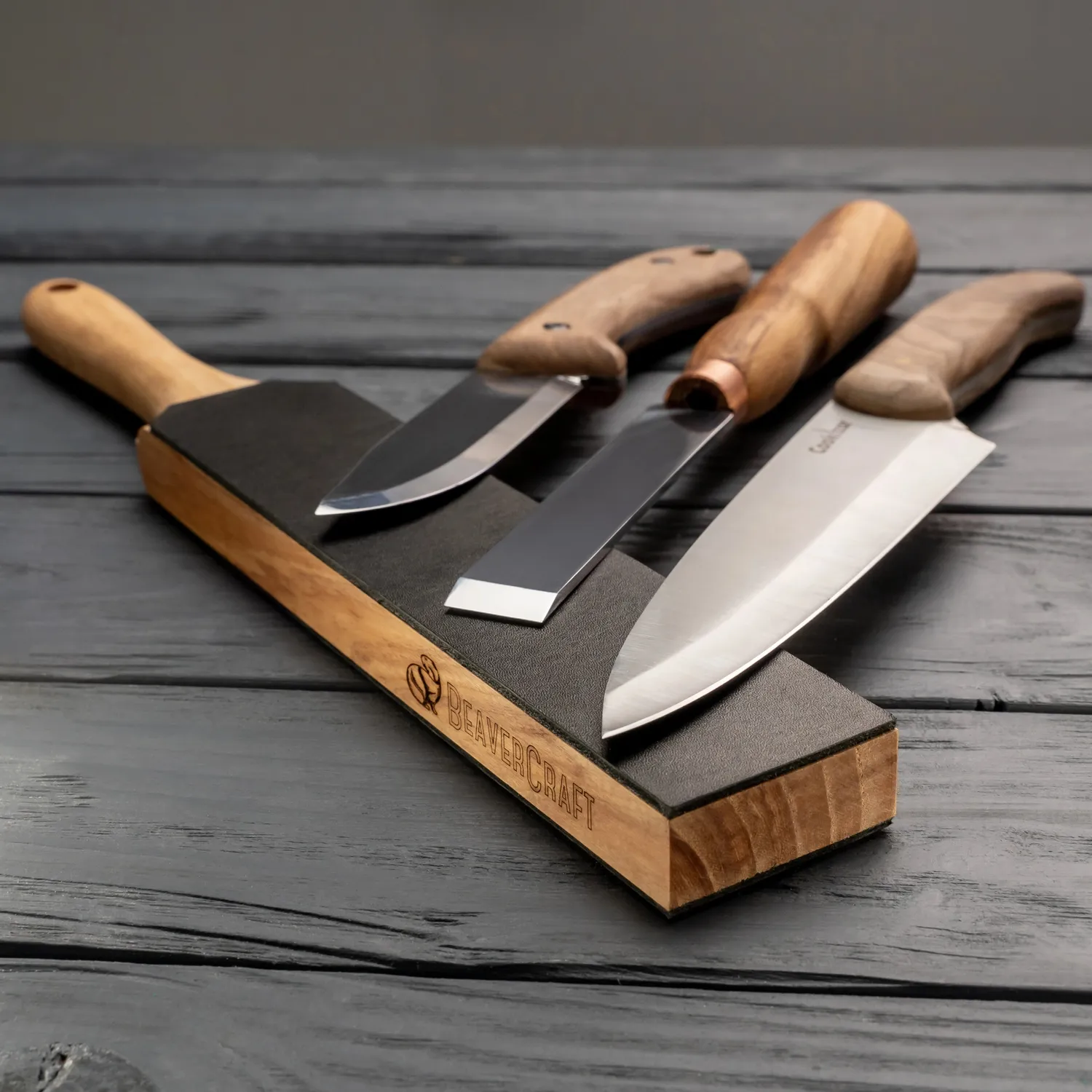 BeaverCraft LS6P1 paddle strop dobbeltsidet med pasta