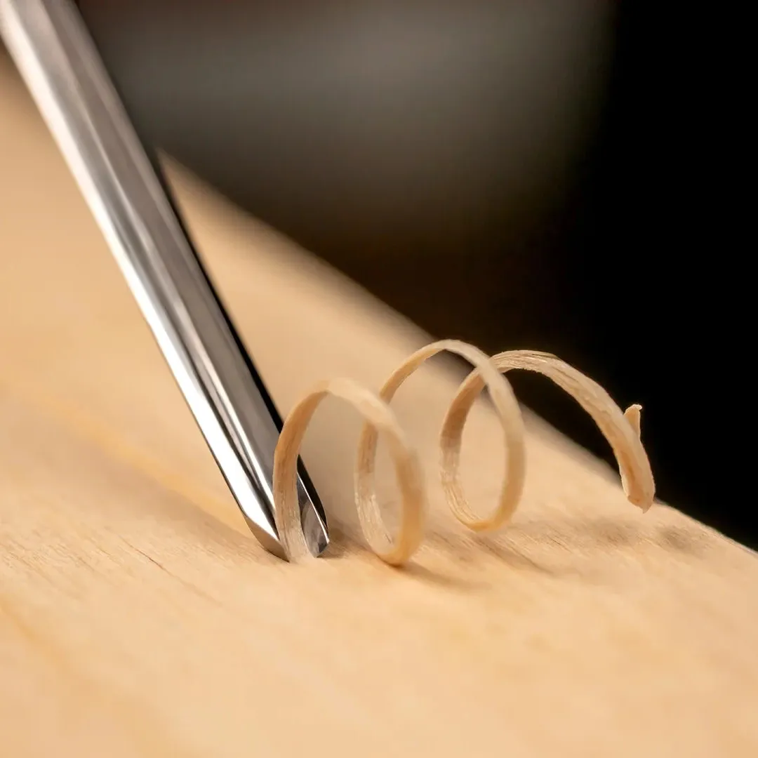 BeaverCraft Compact V-jern sweep 12, 2 mm kulstål