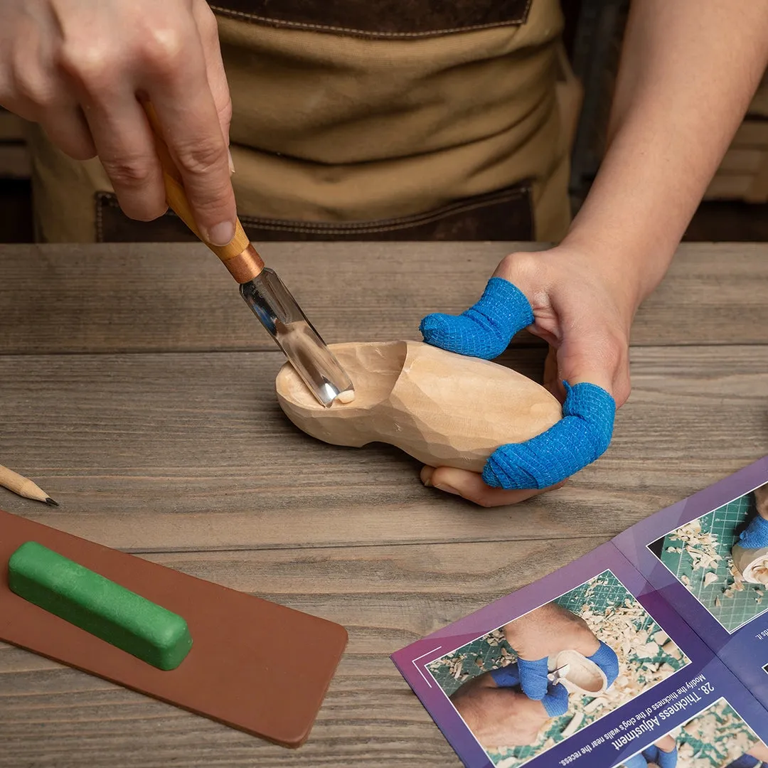 BeaverCraft DIY10 træsko snittesæt komplet