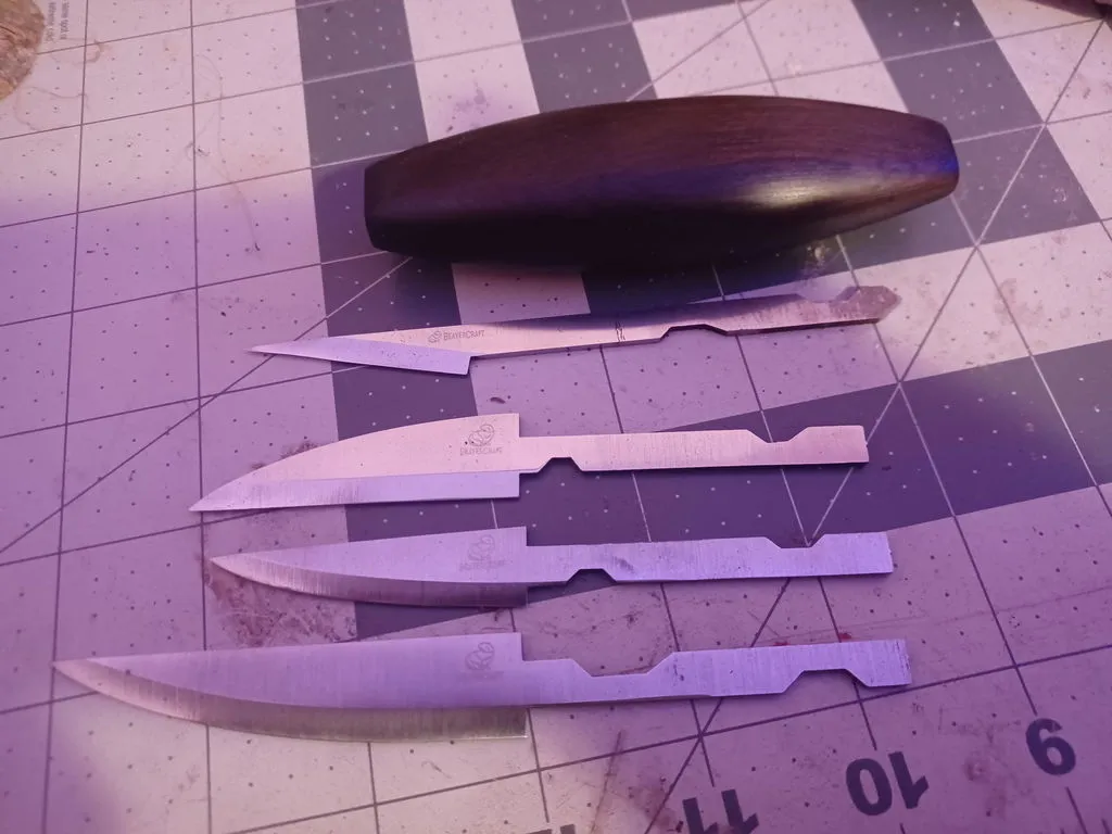 BeaverCraft C13 snittekniv reserveklinge smal spids
