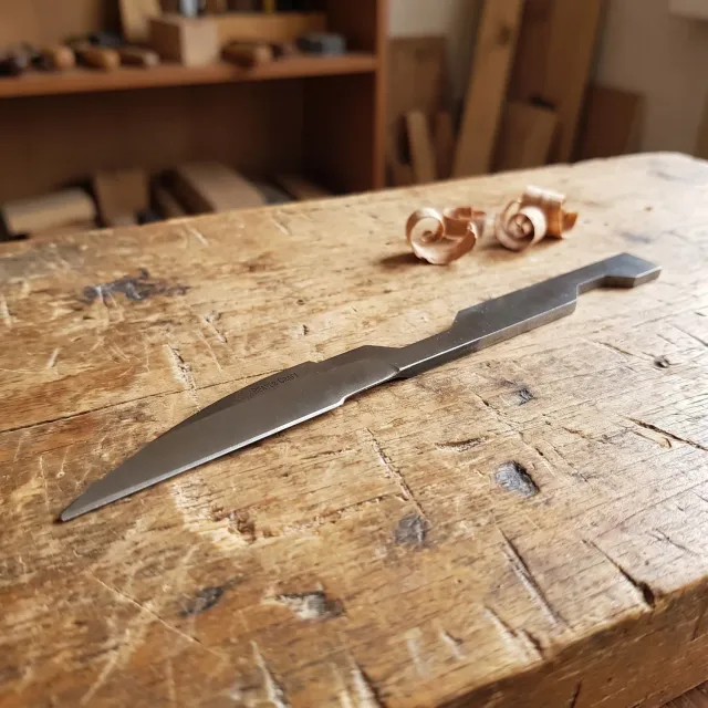 BeaverCraft C15 klinge til detaljekniv kulstofstål