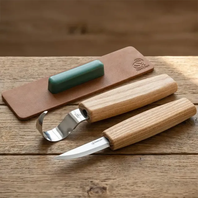 BeaverCraft S01 skesæt 2 dele starter 1066 stål