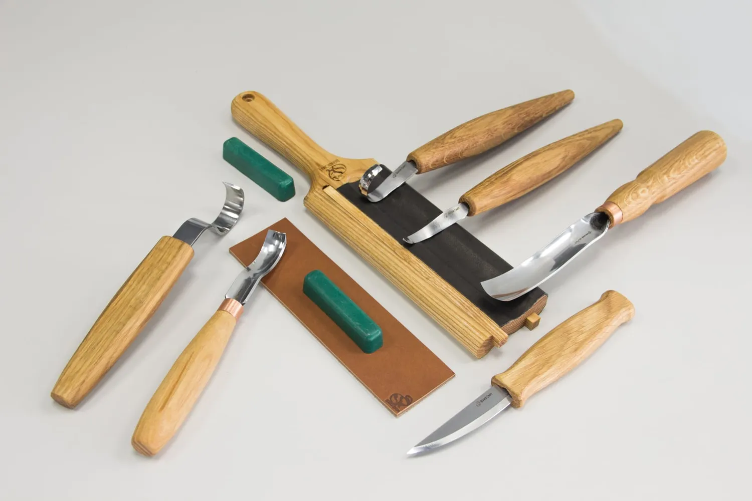 BeaverCraft S54 skesæt 6 dele ske skål kuksa