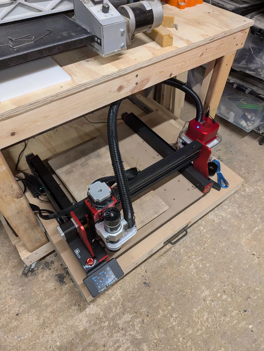 TWO TREES TTC450 PRO CNC fræser 775 spindel aluminium