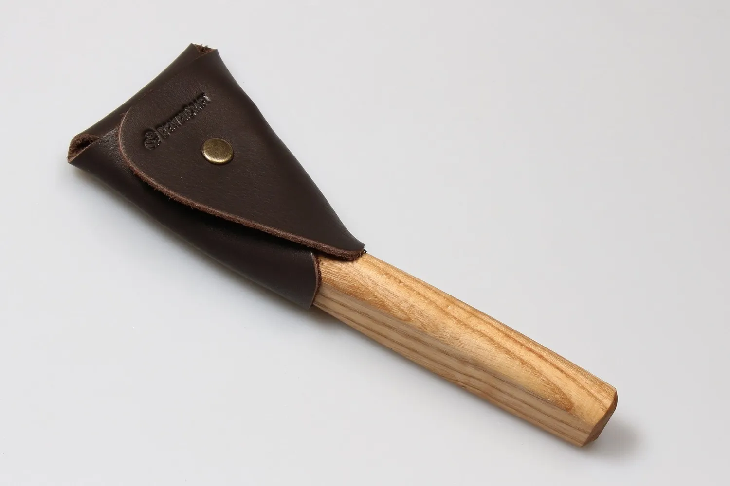 BeaverCraft SK1S krogkniv 25 mm med læderskede